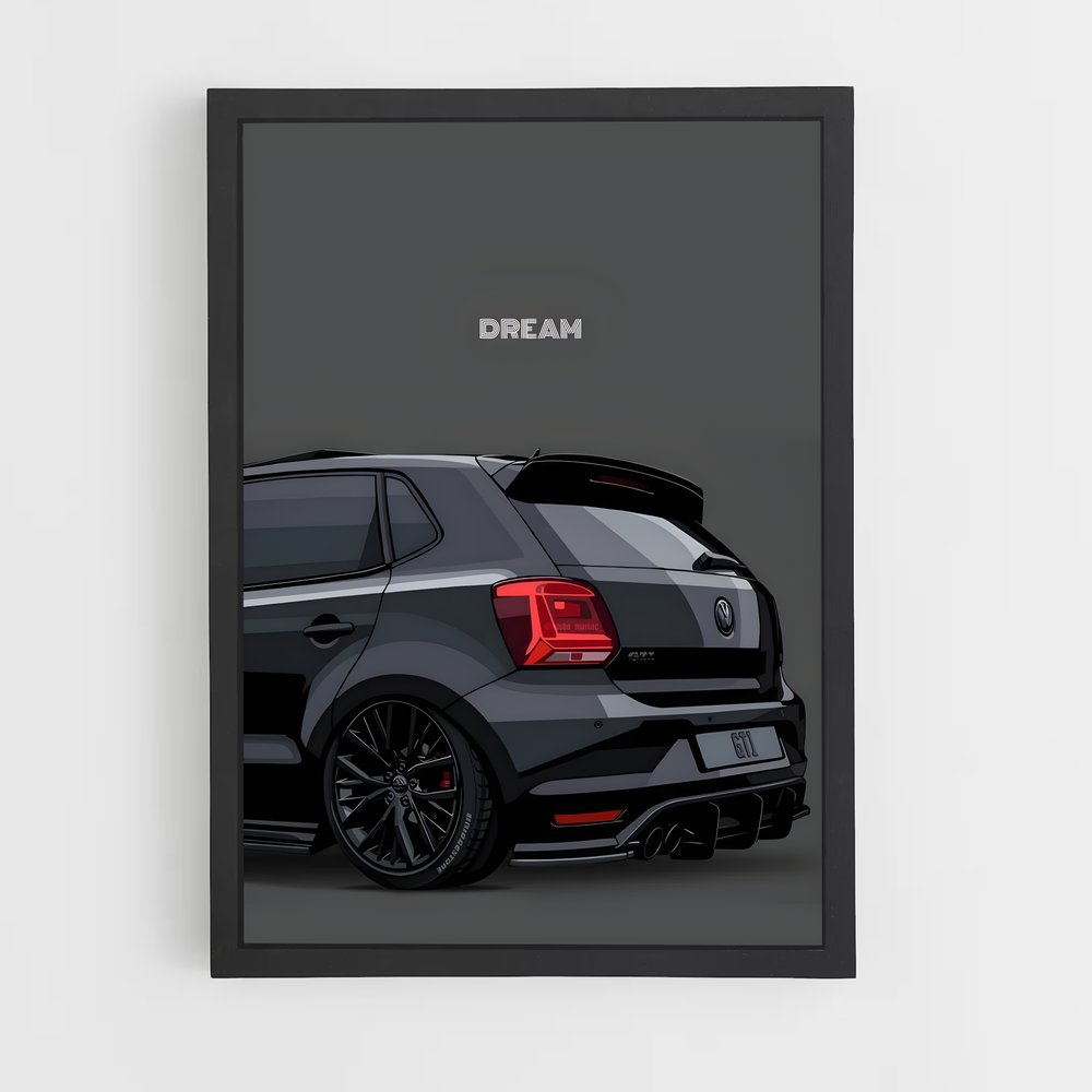 Poster RS4 Sportivité – affiche Volkswagen (vue 2)